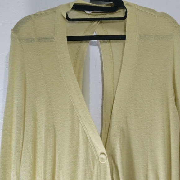 Anthropologie Pilcro open back pivot cardigan swea - Picture 7 of 8